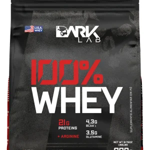 Whey Protein Concentrado 100% 900g Refil Dark Lab Sabor Chocolate